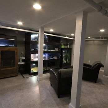 Assurance Electrical - Shot of our old basement. Assuramce did the wiring and ensured that the breakers were balanced to handle the draw from our things. - Electricians Near Me