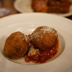 Paesano's - Arancini - cut these open and immense flavor spilled out