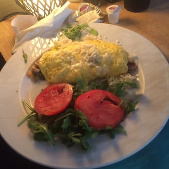 Blu Island Bistro - Sweet sausage omelet - New American Near Me - Venice, Florida Blu Island Bistro - Sweet sausage omelet - New American Near Me - Venice, Florida