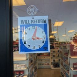 GNC - Door's locked, took this photo around 6:45pm