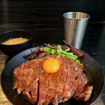 Red Rock - Angus Rib Eye Steak Don (Rib Eye Steak) - Japanese Near Me - Arcadia, California
