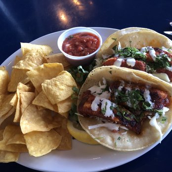 Blue Water Bar & Grill - Blackened cod tacos - American Near Me - Friday Harbor, Washington Blue Water Bar & Grill - Blackened cod tacos - American Near Me - Friday Harbor, Washington