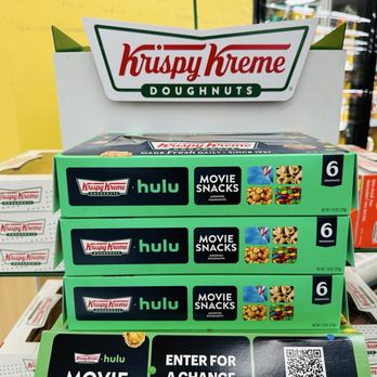 Krispy Kreme - HULU Grocery Store Boxes. - Donuts Near Me - Miami, Florida