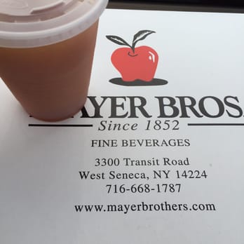 Mayer Bros Cider Mill - Cider slushie! - Fruits & Veggies Near Me - Buffalo, New York Mayer Bros Cider Mill - Cider slushie! - Fruits & Veggies Near Me - Buffalo, New York