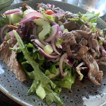 Kin Long Beach - Beef salad - Thai Near Me - Long Beach, California
