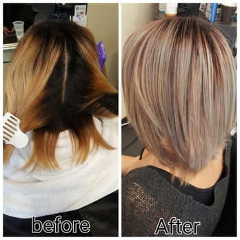 Process Of Getting Silver Hair After Years Of Dark Colors Always