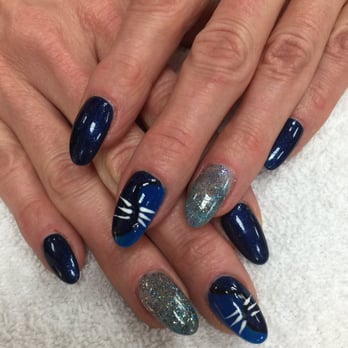 Unique Nails - My Carolina Panther Nails by Vicky. #Superbowl50. I love them. - Nail Salons Near Me - Irvine, California Unique Nails - My Carolina Panther Nails by Vicky. #Superbowl50. I love them. - Nail Salons Near Me - Irvine, California