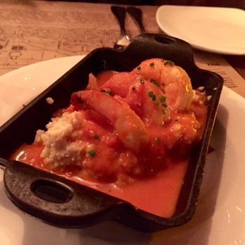 Old Fields Restaurant - Shrimp and Grits appetizer - New American Near Me - Port Jefferson, New York Old Fields Restaurant - Shrimp and Grits appetizer - New American Near Me - Port Jefferson, New York
