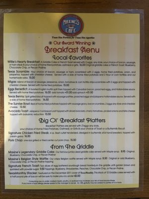 Menu photo 3 Maxine's Cafe & Bakery Bastrop, TX Menu photo 3 Maxine's Cafe & Bakery Bastrop, TX