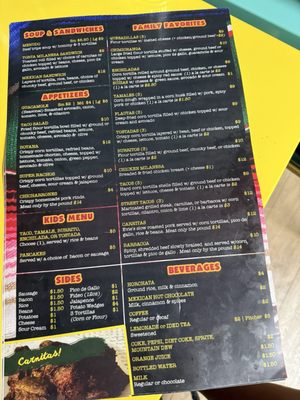Menu photo 1 Evie's Tamales Detroit, MI