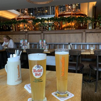 Neckarmüller - We got Keller bier and Weiss beer and both were tasty! Cheers! - Swabian Near Me - Tübingen, BW Neckarmüller - We got Keller bier and Weiss beer and both were tasty! Cheers! - Swabian Near Me - Tübingen, BW