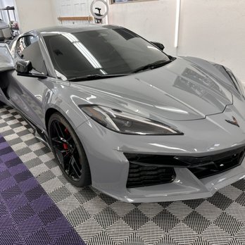 Stervo Garage - 2025 Corvette Z06 paint protection PPF + ceramic coating on top - Vehicle Wraps Near Me - El Segundo, California Stervo Garage - 2025 Corvette Z06 paint protection PPF + ceramic coating on top - Vehicle Wraps Near Me - El Segundo, California