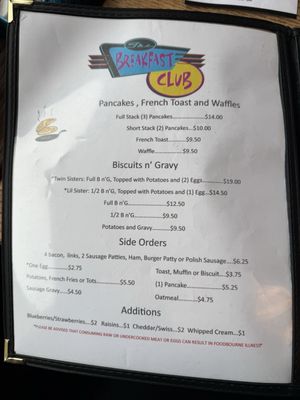 Menu photo 4 Monte's Just A Bite Cafe Blaine, WA