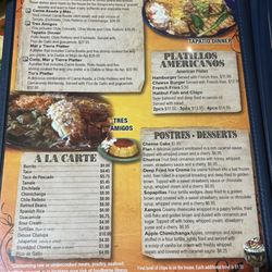 El Tapatio - Desserts