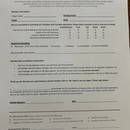 Membership Termination Request Form (note 'for internal use only' especially its first check box!) Membership Termination Request Form (note 'for internal use only' especially its first check box!)