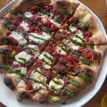Saint Arnold Brewing Company - Margarita pizza - Brewpubs Near Me - Houston, Texas Saint Arnold Brewing Company - Margarita pizza - Brewpubs Near Me - Houston, Texas