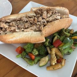 Gary's Dewey Beach Grill  - I was sad that this The Original Turkey Cheese Steak was pretty salty:( it usually isn't.