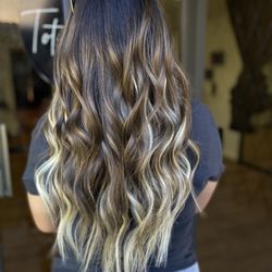 Total Beauty - 22 inch NBR extensions done by Xio