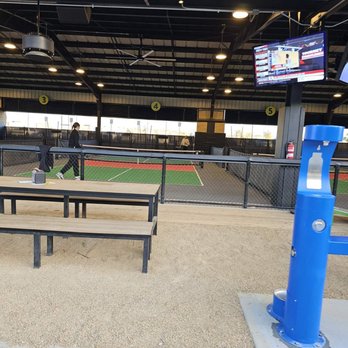 Chicken N Pickle - Outside courts with tables - Pickleball Near Me - Henderson, Nevada