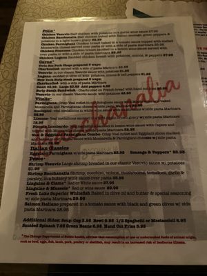 Menu photo 4 Bacchanalia Ristorante Chicago, IL