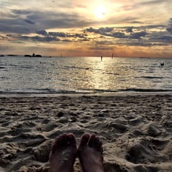 Half Moon Bay - Sand between my toes