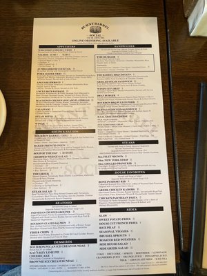 Menu photo 2 Burnt Barrel Social Sugar Grove, IL