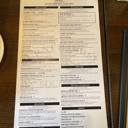 Burnt Barrel Social - Menu