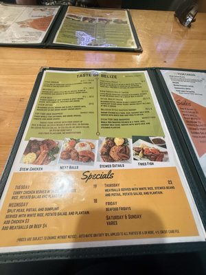 Menu photo 1 Little Belize Restaurant Inglewood, CA Menu photo 1 Little Belize Restaurant Inglewood, CA