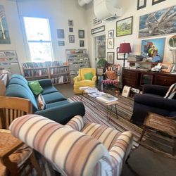 Madeline Island Library - Inside