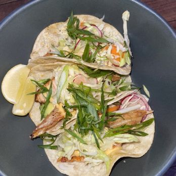 Forage - Salmon Belly Tacos - Salad Near Me - Los Angeles, California
