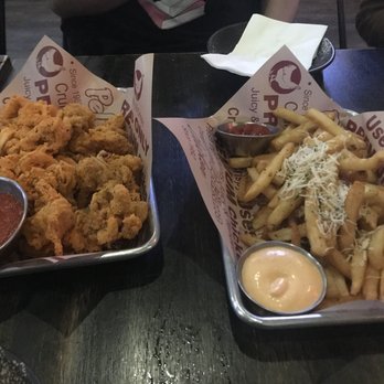 Pelicana Chicken - Flushing - Calamari and fries - Korean Near Me - Flushing, New York