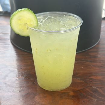 Hippie Sips - Cucumber mint vodka lemonade - Food Trucks Near Me Hippie Sips - Cucumber mint vodka lemonade - Food Trucks Near Me