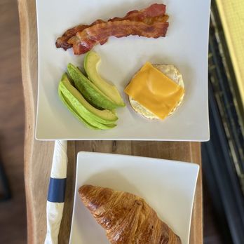 Friends Cafe - Croissant & egg, bacon, cheese, and avocado - Cafes Near Me - New Brunswick, New Jersey Friends Cafe - Croissant & egg, bacon, cheese, and avocado - Cafes Near Me - New Brunswick, New Jersey