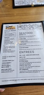 Menu photo 2 Warmhouse Restaurant Neah Bay, WA