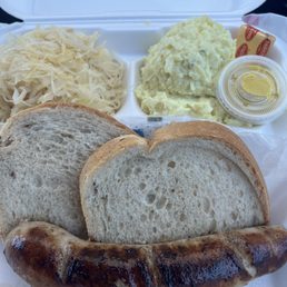 Bratwurst Plate