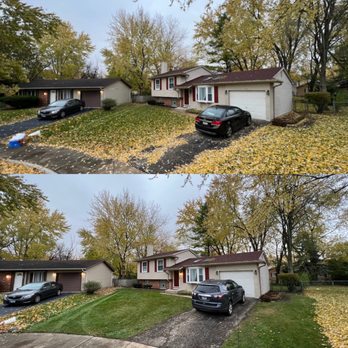 Monaco Landscaping - before and after photos - Snow Removal Near Me - Darien, Illinois
