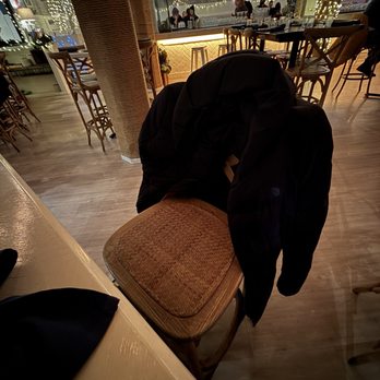 The Hampton Social - Streeterville - The only picture I got was of the tall chairs ‍ - New American Near Me - Chicago, Illinois