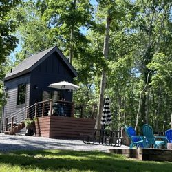 Ky Lake Glamping - One of the tiny adorable cabins