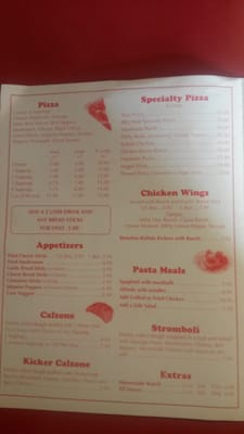Menu photo 2 Connie's Pizaa and Barbq Hilliard, FL