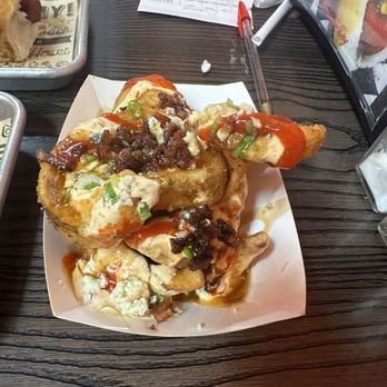 buldogies - Sriracha Bleu fries - Hot Dogs Near Me - Conroe, Texas