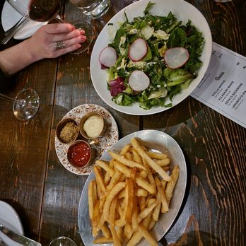 Bonne Vie Cafe & Bistro - Bottomless fries and salad Thursday - French Near Me - Washington, DC, District of Columbia