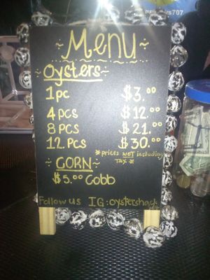 Menu photo 2 Grubby's Oyster Shack Vallejo, CA Menu photo 2 Grubby's Oyster Shack Vallejo, CA
