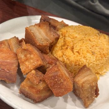 Toppings Too Restaurant - Lechon Kawali - Filipino Near Me - Union City, California Toppings Too Restaurant - Lechon Kawali - Filipino Near Me - Union City, California
