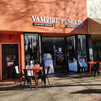 Vampire Penguin - Outside front entrance - Shaved Ice Near Me - Aiken, South Carolina