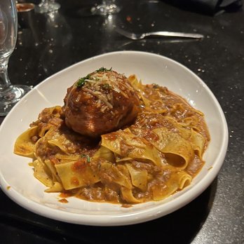 Shells and Sauce - Bolognese added a meatball to it - Italian Near Me - Denver, Colorado