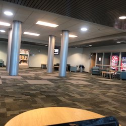 Edward M Chadbourne Library - Upstairs study area & vending area
