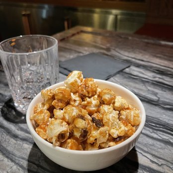 Cold Drinks Bar - Peking Duck Fat Popcorn (tasted like caramel) - Cocktail Bars Near Me - San Francisco, California Cold Drinks Bar - Peking Duck Fat Popcorn (tasted like caramel) - Cocktail Bars Near Me - San Francisco, California
