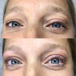 Highbrow & Rouge - A Lash Lift, Tint and Nourish along with a Brow Design.