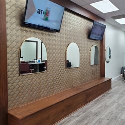 Union Mill Barber Shop - Spacious and clean  TV's are available