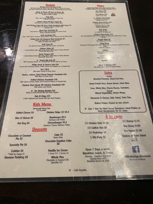 Menu photo 2 The Whistle Stop Cafe Conroe, TX Menu photo 2 The Whistle Stop Cafe Conroe, TX
